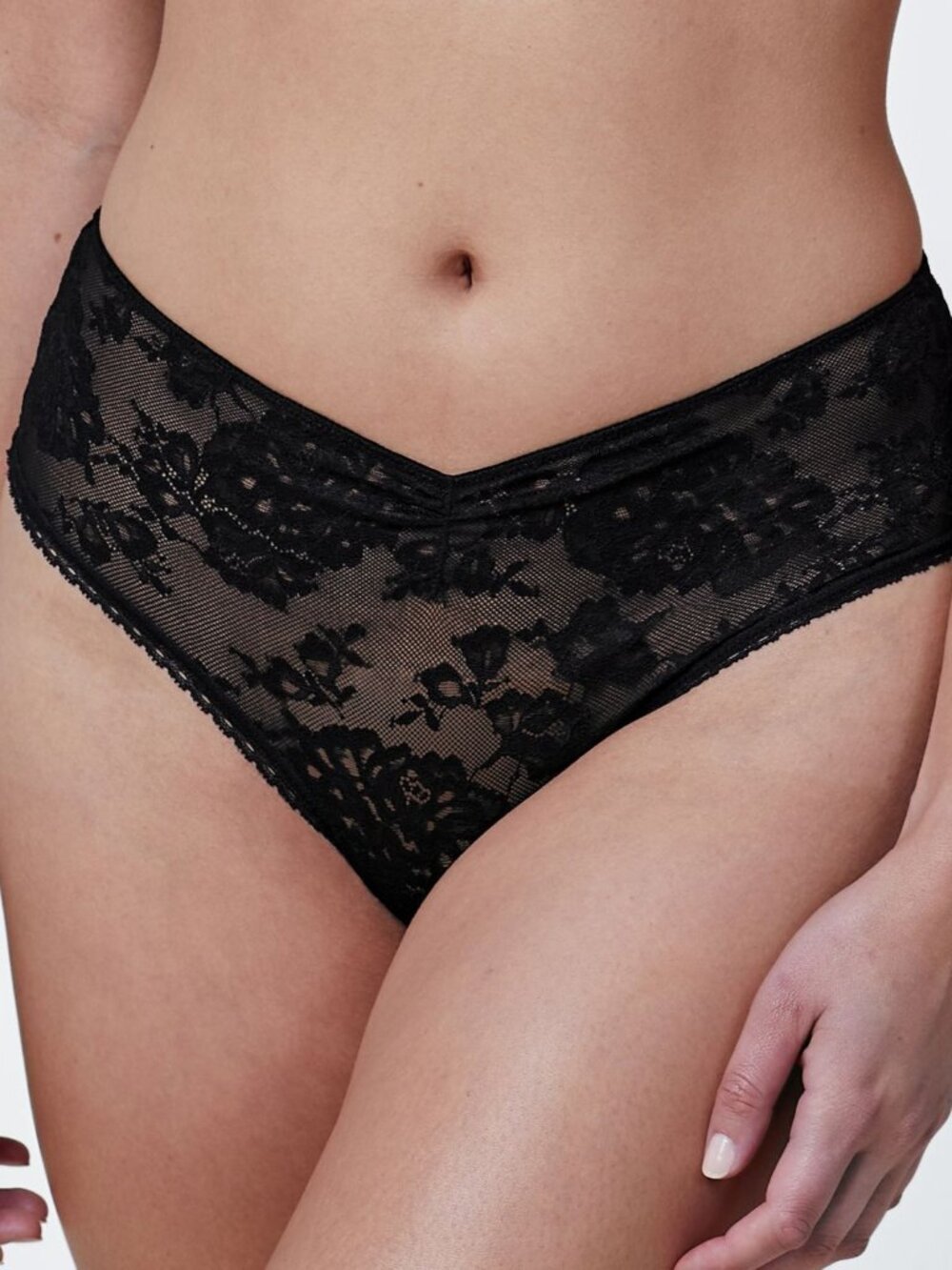 Skarlett Blue Womens Floral Lace Thong